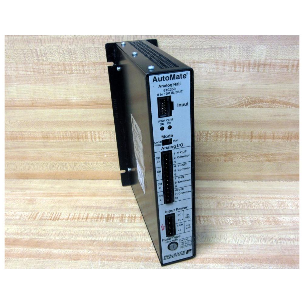 Reliance Electric 61C350 Analog Rail Module - Used