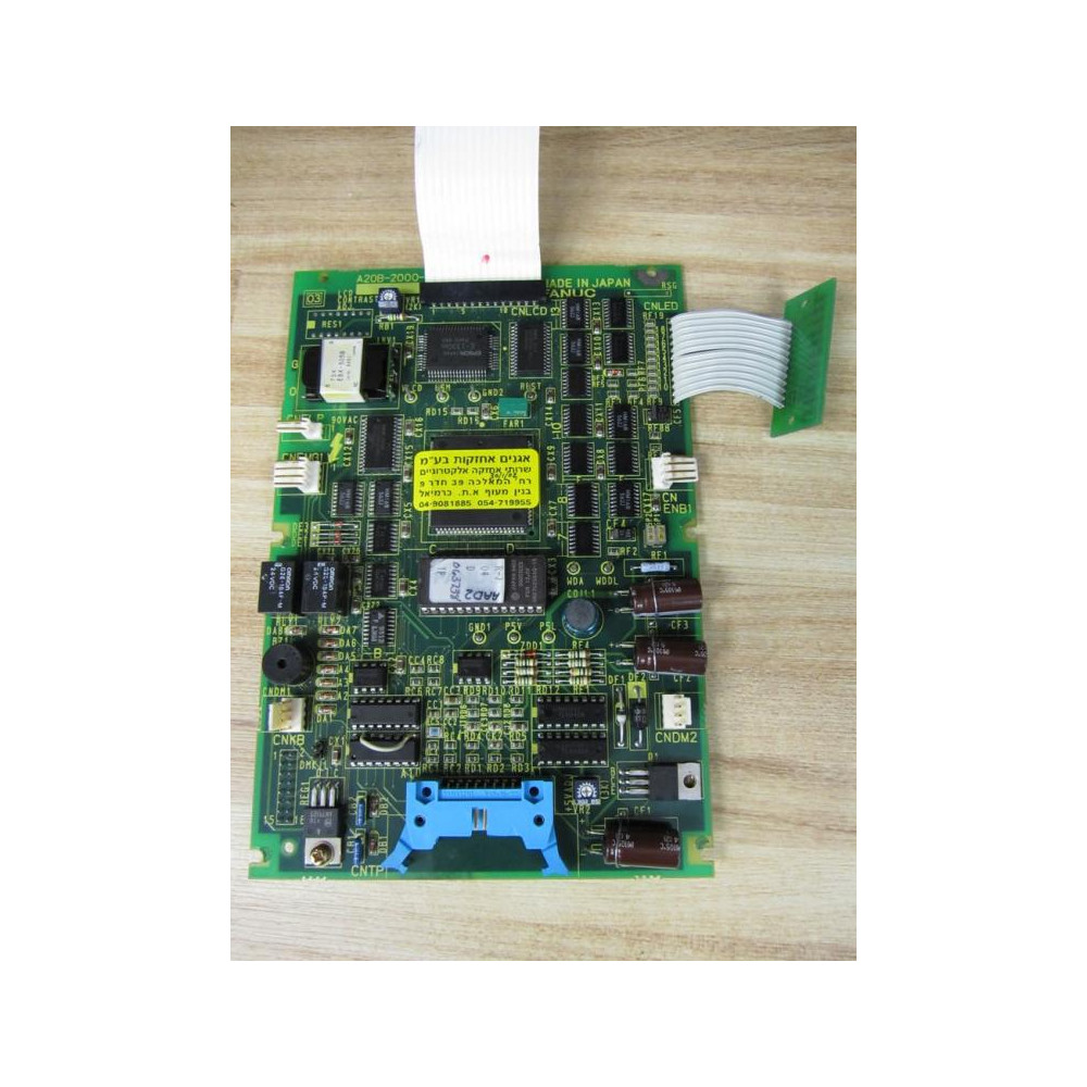 Fanuc A20B-2000-0360 Board A20B-2000-036003B w2 Ribbon Cables - Used
