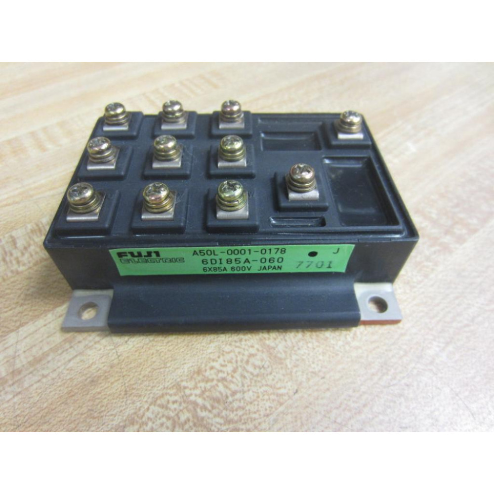 Fuji Electric A50L-0001-0178 Power Block 6DI85A-060 - Used