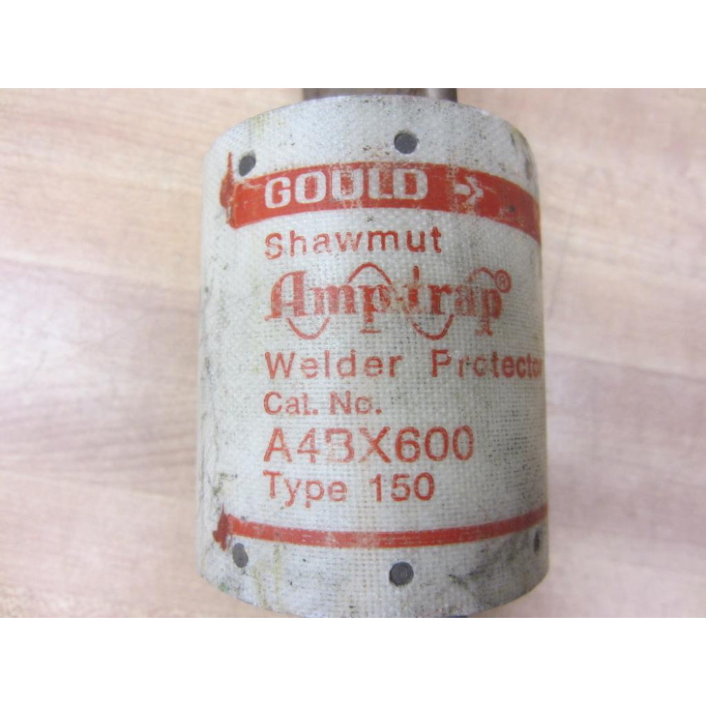 Gould A4BX600 Shawmut Amp-Trap Fuse Tested - Used