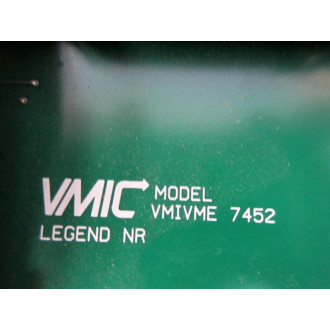 VMIC VMIVME-7452 VMEbus Module VMIVME7452 w40MB FlashDrive - Used
