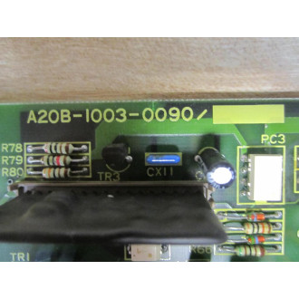 Fanuc A20B-1003-0090 Servo Drive PCB A20B-1003-0090 - Board As Is - Parts Only