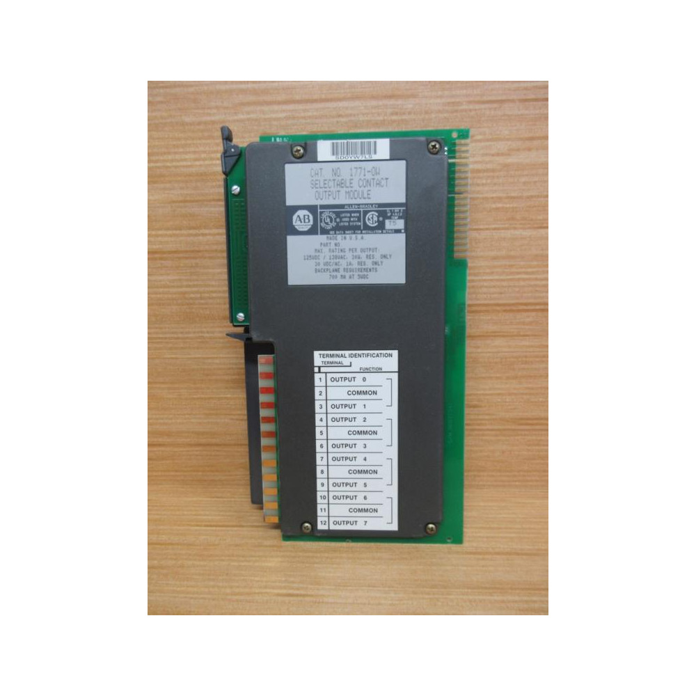 Allen Bradley 1771-OW Module 1771-0W - Used