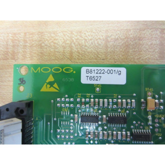 Moog B81222-001 Servo Amplifier Board B81224-1 With Ribbon - New No Box