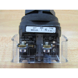Allen Bradley 800H-AR6D2 Push Button Switch - New No Box