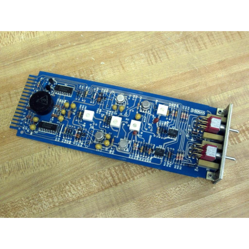 Ronan X80-312 TempProcess Monitor Card X80D45-1-D X80-312.1 - Used Ronan X80-312 TempProcess Monitor Card X80D45-1-D X80-312.1 - Used