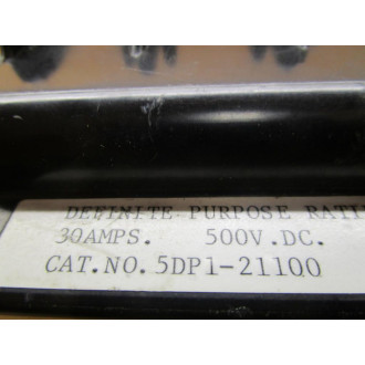 Ward Leonard 5DP1-21100 Clark Contactor 5DP121100 Cracked Housing - Used