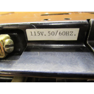 Ward Leonard 5DP1-21100 Clark Contactor 5DP121100 Cracked Housing - Used