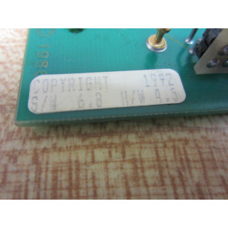 Daytronic 10BDR64 History PC Board - Used