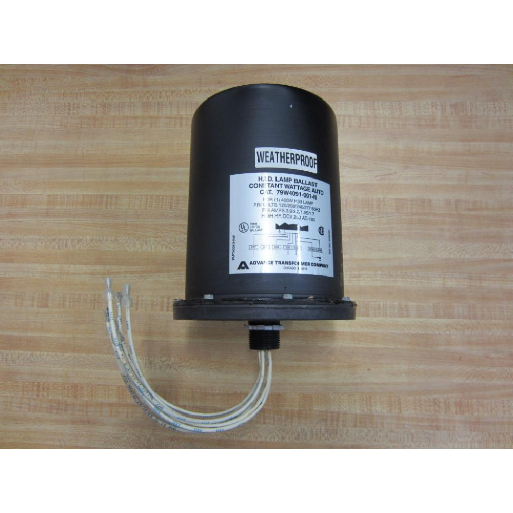 Advanced Transformer 79W4091-001-N Lamp Ballast 79W4091001N - New No Box