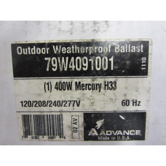 Advanced Transformer 79W4091-001-N Lamp Ballast 79W4091001N