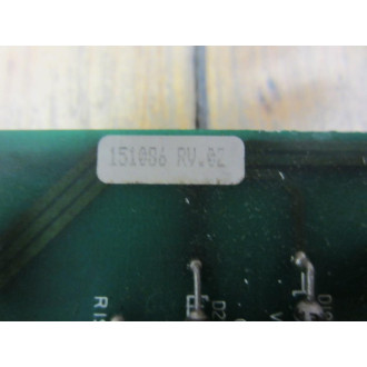 Allen Bradley 151086 Circuit Board Rev 02 - Used