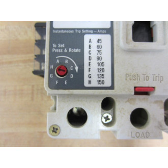 Westinghouse HMCP015E0CA04 Circuit Breaker 15 Amps - Used