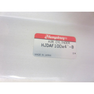 Humphrey HJDAF 100 X 4 B Air Cylinder HJDAF100X4B