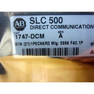 Allen Bradley 1747-DCM DCM 1747DCM Ser A Fac.1P - Used