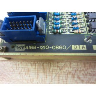 Fanuc A16B-1210-0860 Board A16B-1210-086001A - Used