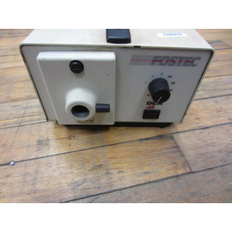 Fostec 20750.2 207502 Fiber Optic Light Source Serial FI05937 - Used