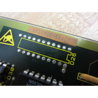 Siemens 6FX1-126-5AA01 Circuit Board 6FX11265AA01 - Used