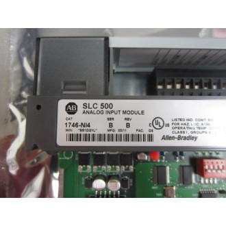 Allen Bradley 1746-NI4 Module 1746-N14 Series B, REV B - Used