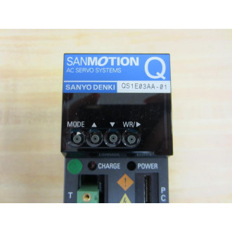 Sanyodenki QS1E03AA-01 QS1E03AA01 AC Servo Drive Serial No: 1106170702J