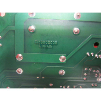 Lorain 486808600 Circuit Board PCB 315690200B AG1992OF1 - Used