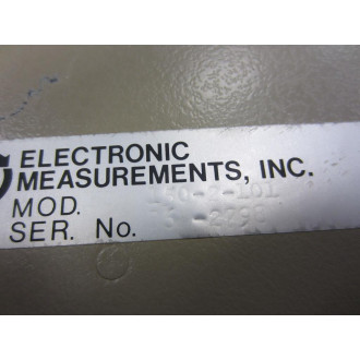 Electronic Measurements HCR-150-2-101 Power Supply HCR1502101 SN 86N-2798 - Used