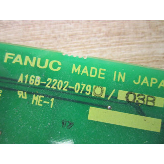 Fanuc A16B-2202-0790 Power PCB A16B-2202-079003B  WFan Connector - Used