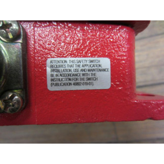 Allen Bradley 802C-N60M16RR 802CN60M16RR Pull Switch W Pilot Light Series A