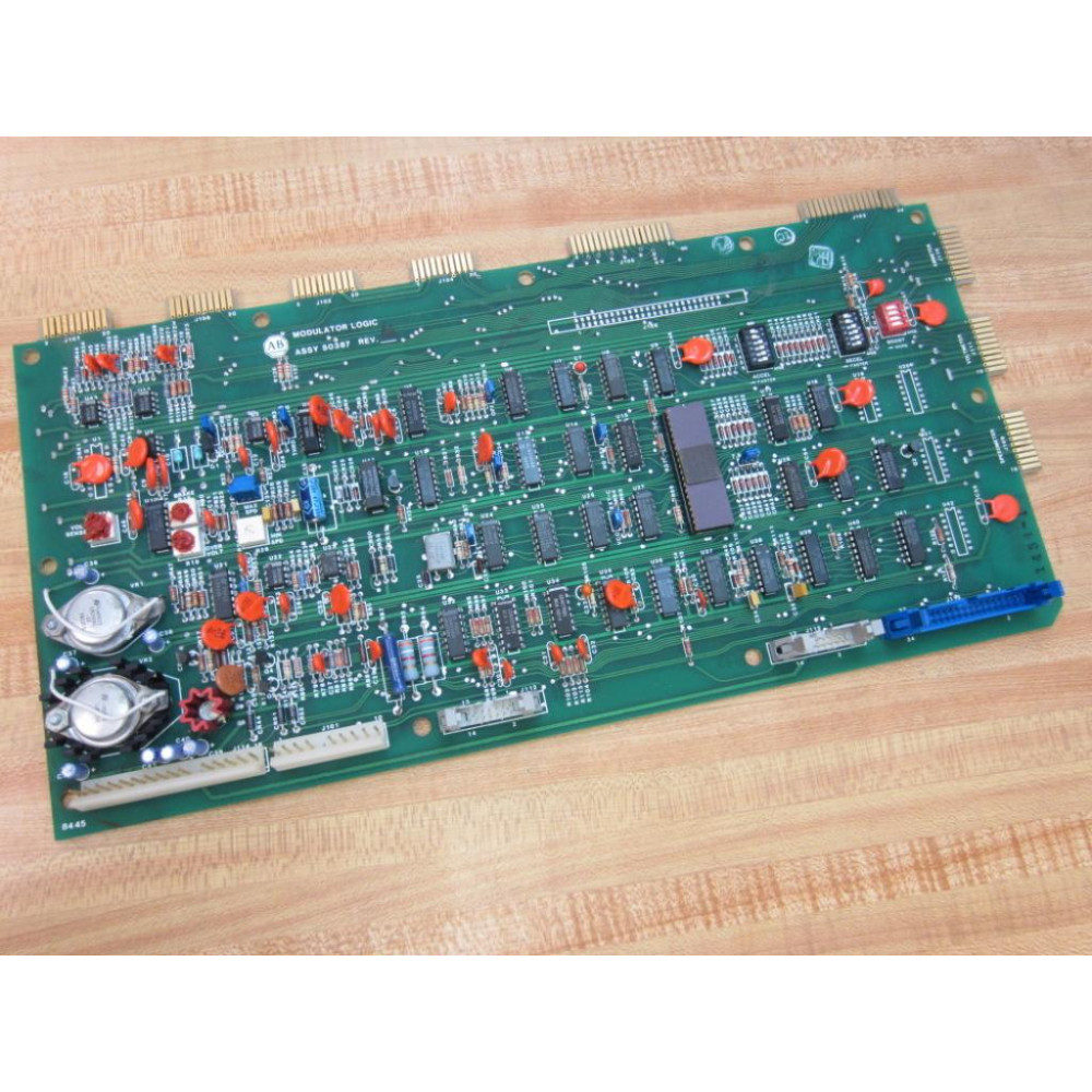 Allen Bradley 50387 1334 Modulator Logic PCB 118387 - Used