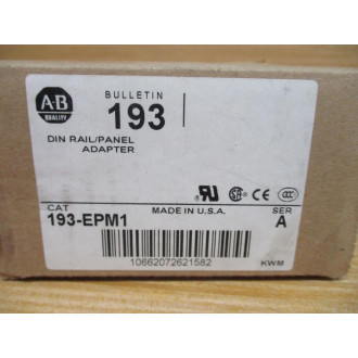 Allen Bradley 193-EPM1 Overload Relay Adapter 193EPM1