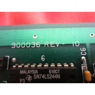 Allen Bradley 900036 CRTKeyboard Module 8000-VA Rev 10 - Used