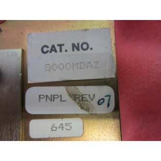 Allen Bradley 8000-MDAZ Memory Module 905654-01 8000MDAZ REV 07 - Used