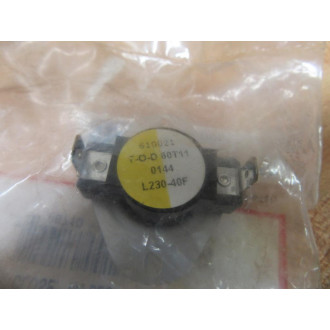 White-Rodgers 3L01-230 Snap Disc Limit Control 3L01230 (Pack of 2)
