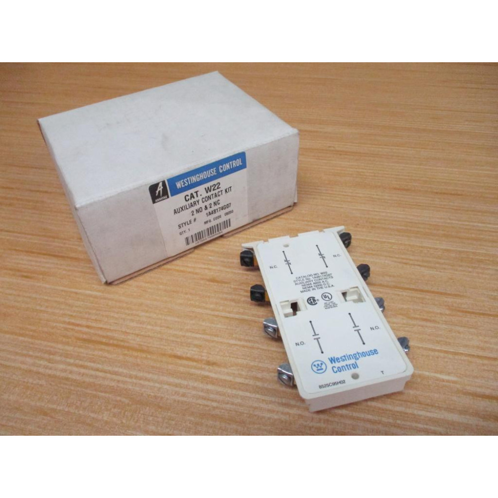 Westinghouse W22 Auxiliary Contact 1A48174G07