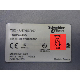 Schneider TSX-P47-455 Module TSXP47455 - Used