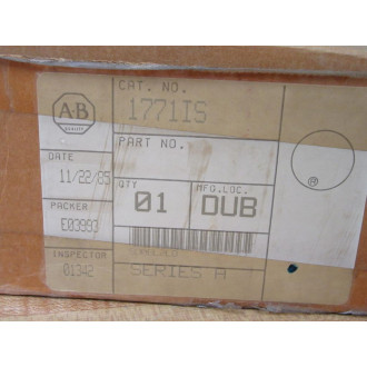 Allen Bradley 1771-IS Input Module 1771-1S FW Rev.A Ser A