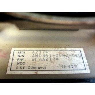 Contraves A2174 Servo Drive NC 400 Base Only - Used