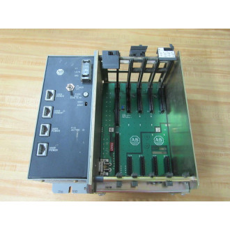 Allen Bradley 1771-PS7 Power Supply Module 1771PS7 WChassis 1771-A1B - Used