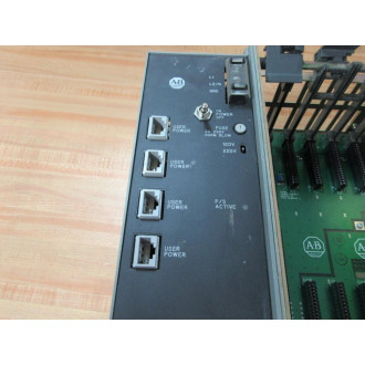 Allen Bradley 1771-PS7 Power Supply Module 1771PS7 WChassis 1771-A1B - Used