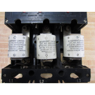 Westinghouse LA3400PRF Tri-Pac 400A Circuit Breaker WOut Cover - Used
