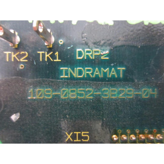 Indramat 109-0852-3B29-04 DRP2 Board 109-0852-3A29-04 Non-Refundable - Parts Only