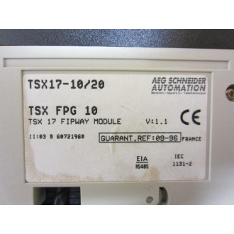 Schneider TSX FPG 10 Fipway Module TSXFPG10 V: 1.1 - New No Box