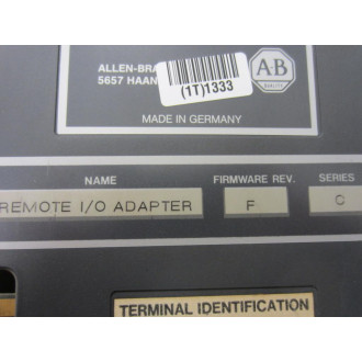 Allen Bradley 1771-ASC IO Module 1771ASC FW Rev.F  Ser.C - Used