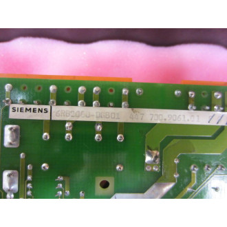 Siemens 6RB2-000-0GB01 Board 6RB20000GB01 - Used
