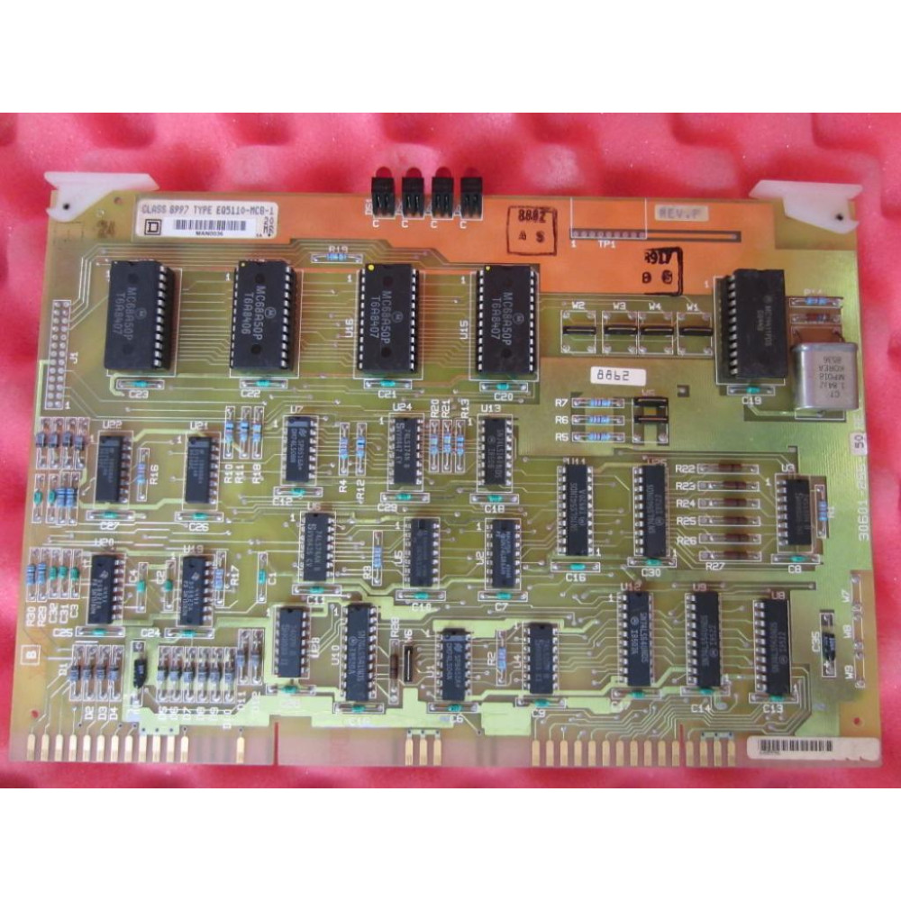 Square D 8997 EQ5110-MCB-1 Welder Board 8997EQ5110MCB1 Rev F - Refurbished