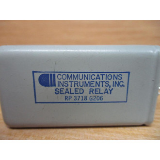Communications Instruments RP 3718 G206 Sealed Relay RP3718G206 - New No Box