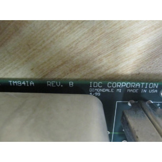 IDC TM94IA Control Board WCover - WO Fan - Used