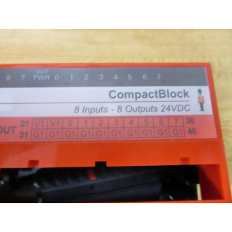 Allen Bradley 1791DS-IB8XOB8 Compact Block 1791DS1B8XOB8 CaseEnclosure Only - Used