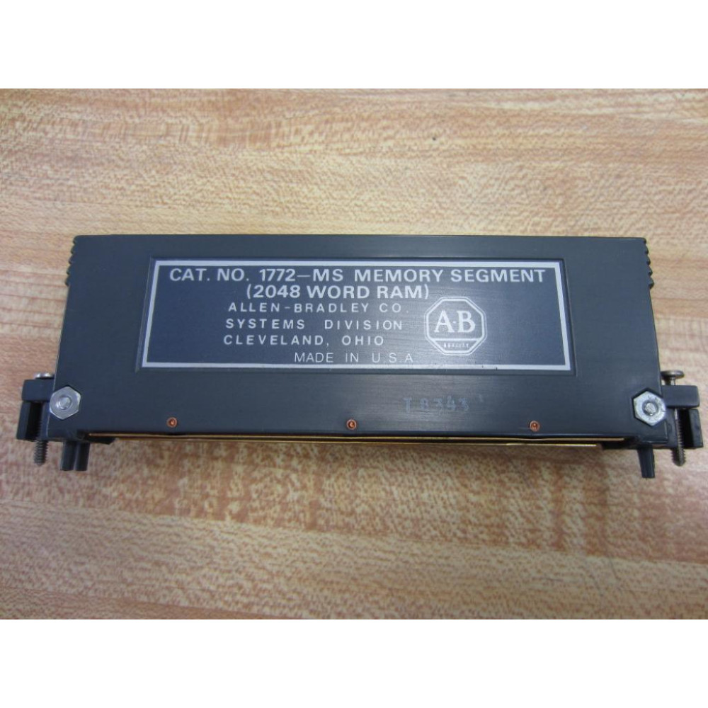 Allen Bradley 1772-MS Memory Segment 1772MS - New No Box