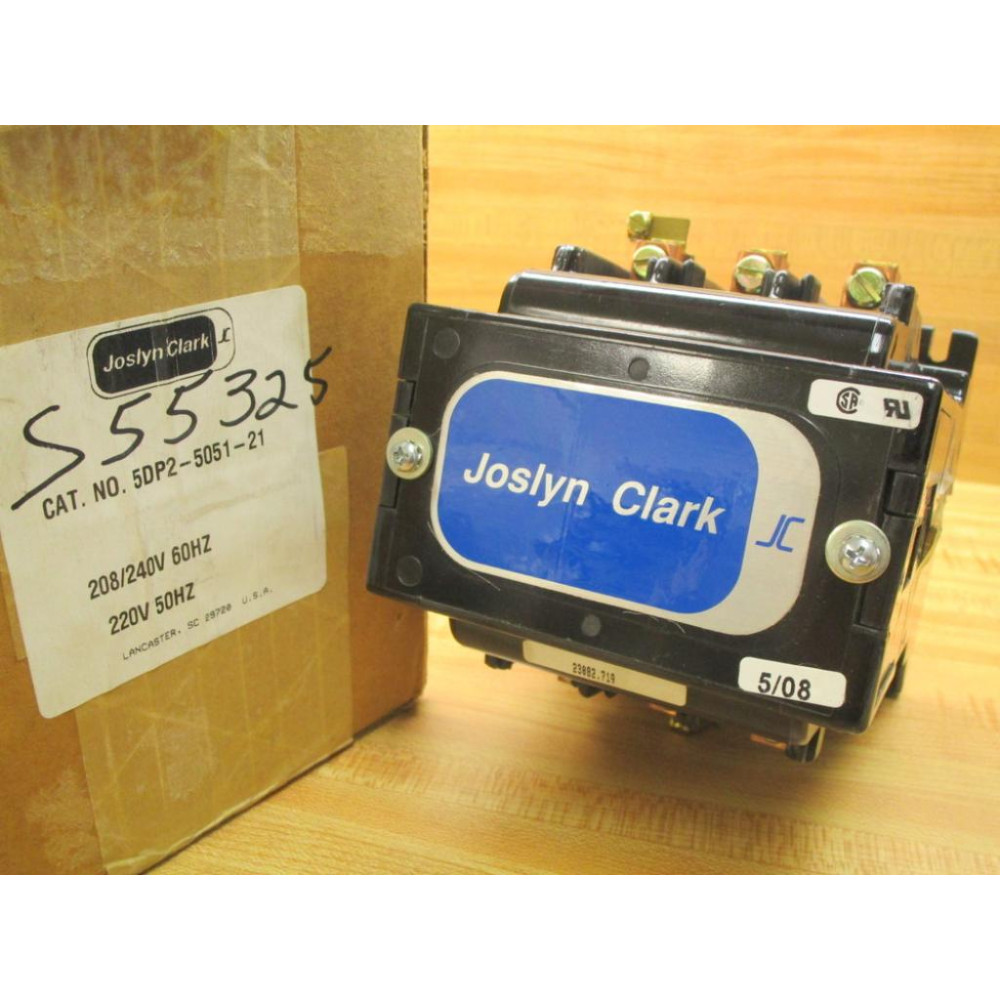 Joslyn Clark 5DP2-5051-21 Ward Leonard Contactor  5DP2505121